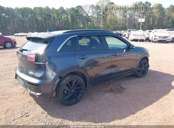 KNDCC3LCXJ5135552 2018 KIA NIRO Серый Задняя правая четверть