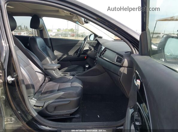 KNDCC3LD8K5331869 2019 KIA NIRO PLUG-IN HYBRID Черный Вид салона спереди