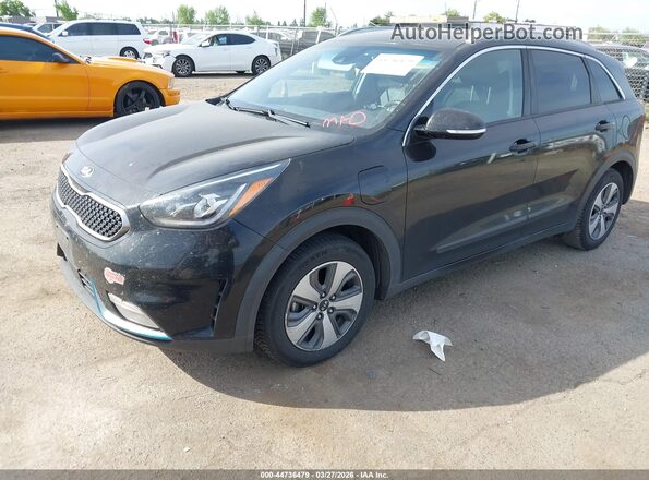 KNDCC3LD8K5331869 2019 KIA NIRO PLUG-IN HYBRID Черный Передняя левая четверть
