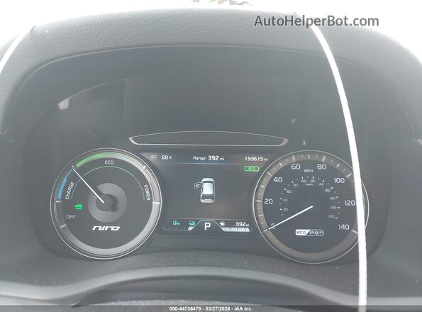 KNDCC3LD8K5331869 2019 KIA NIRO PLUG-IN HYBRID Черный Вид задних сидений