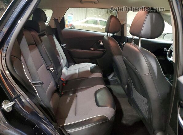 KNDCC3LG2N5160437 2022 KIA NIRO Синий Вид задней части салона