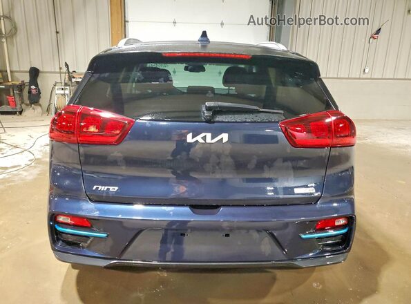 KNDCC3LG2N5160437 2022 KIA NIRO Синий Вид сзади