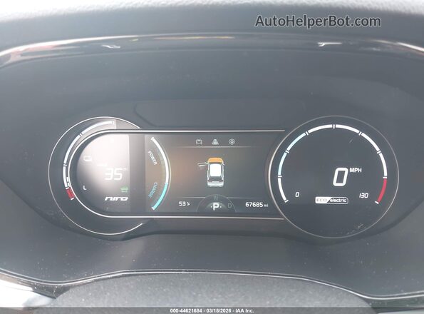 KNDCC3LG3L5041003 2020 KIA NIRO EV Белый Вид задних сидений