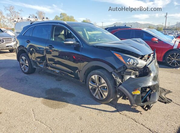 KNDCC3LG3N5149186 2022 KIA NIRO Черный Передняя правая четверть