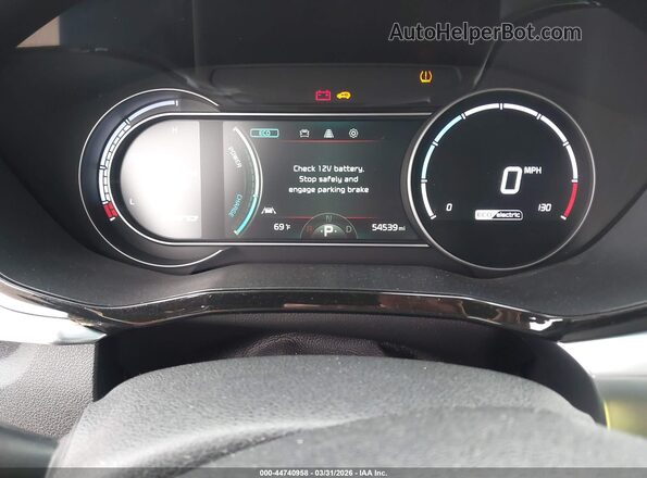 KNDCC3LG7L5065207 2020 KIA NIRO EV Dark Blue Vista de los asientos traseros