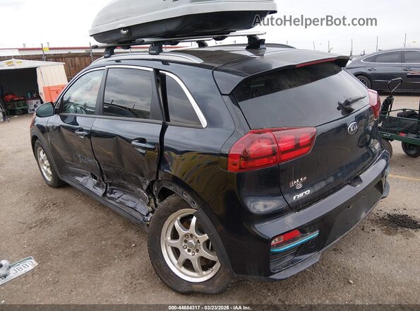 KNDCC3LG8L5070321 2020 KIA NIRO EV Черный Задняя левая четверть