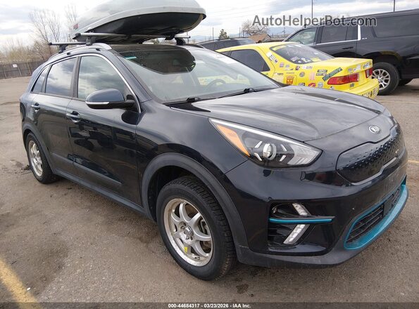 KNDCC3LG8L5070321 2020 KIA NIRO EV Черный Передняя правая четверть