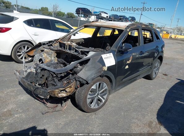 KNDCC3LG9K5022664 2019 KIA NIRO EV Черный Передняя левая четверть