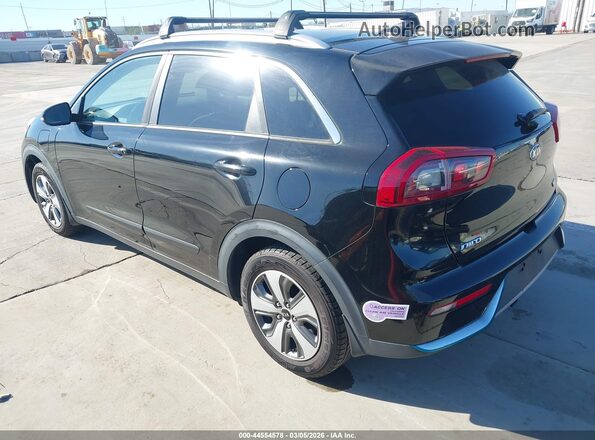 KNDCD3LD3J5205138 2018 KIA NIRO PLUG-IN HYBRID Черный Задняя левая четверть