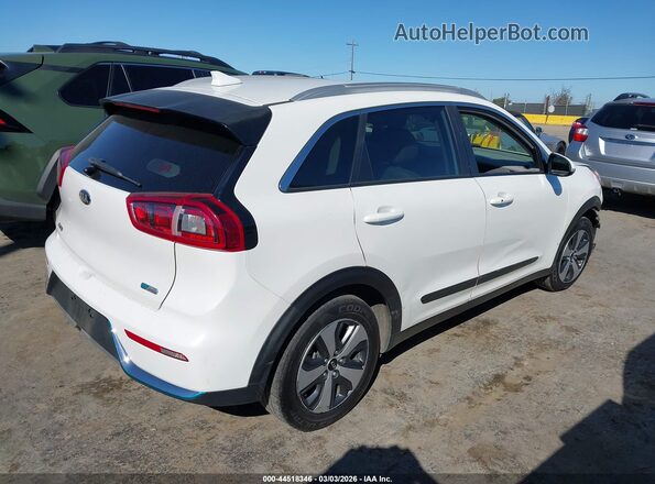 KNDCD3LD4K5303872 2019 KIA NIRO PLUG-IN HYBRID White Rear right