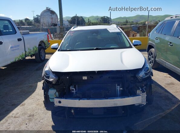 KNDCD3LD4K5303872 2019 KIA NIRO PLUG-IN HYBRID White Instrument cluster view