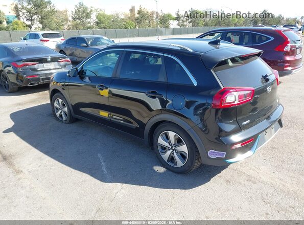 KNDCD3LD5K5289691 2019 KIA NIRO PLUG-IN HYBRID Black Rear left
