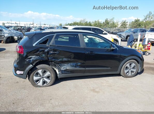 KNDCD3LD5K5289691 2019 KIA NIRO PLUG-IN HYBRID Black Rear interior view
