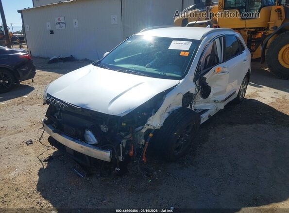 KNDCD3LD5K5290548 2019 KIA NIRO PLUG-IN HYBRID White Առջևի ձախ երեք քառորդ տեսարան