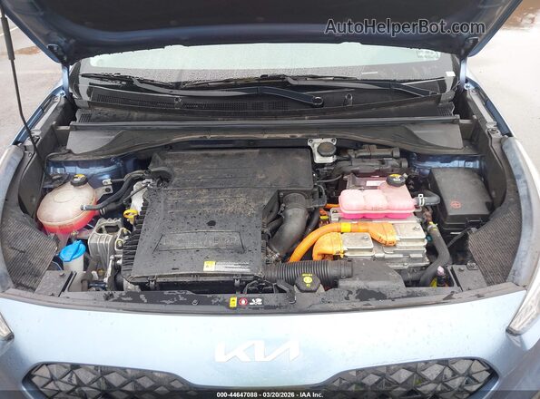 KNDCD3LDXN5547580 2022 KIA NIRO PLUG-IN HYBRID Blue Vista trasera