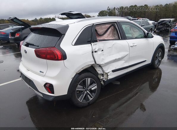 KNDCE3LC2M5484008 2021 KIA NIRO Белый Задняя правая четверть