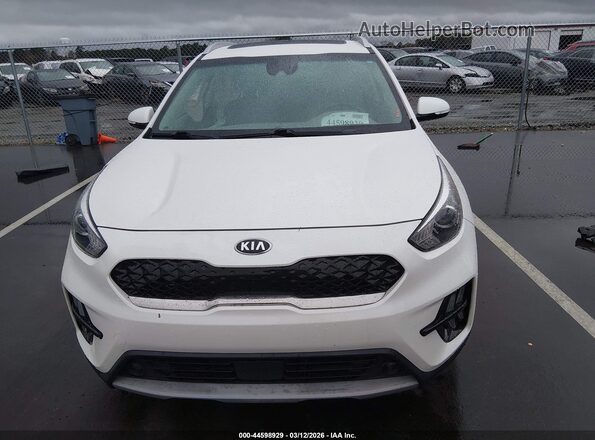 KNDCE3LC2M5484008 2021 KIA NIRO Белый Вид щитка приборов