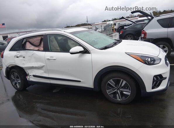 KNDCE3LC2M5484008 2021 KIA NIRO Белый Вид задней части салона