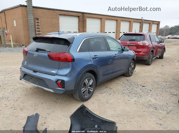 KNDCE3LC4M5486701 2021 KIA NIRO Blue უკანა მარჯვენა