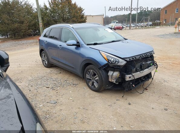KNDCE3LC4M5486701 2021 KIA NIRO Blue წინა მარჯვენა