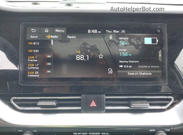 KNDCE3LG0L5037582 2020 KIA NIRO EV Silver 