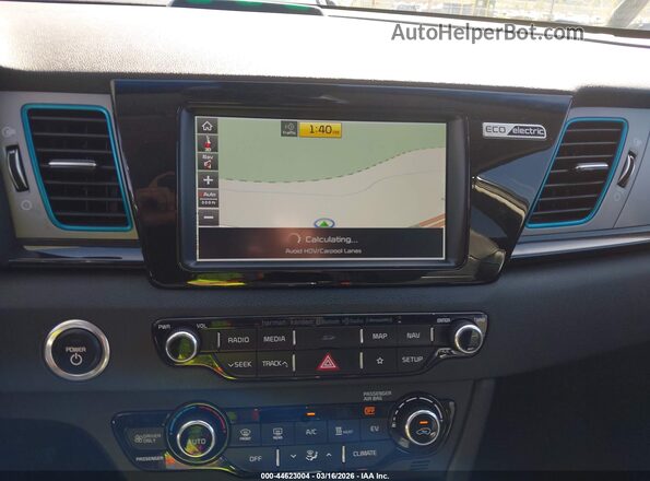 KNDCE3LG2K5025951 2019 KIA NIRO EV Черный 