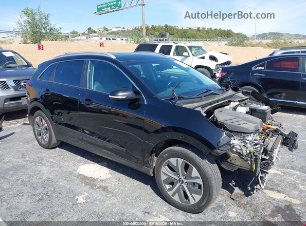 KNDCE3LG2K5025951 2019 KIA NIRO EV Черный Передняя правая четверть