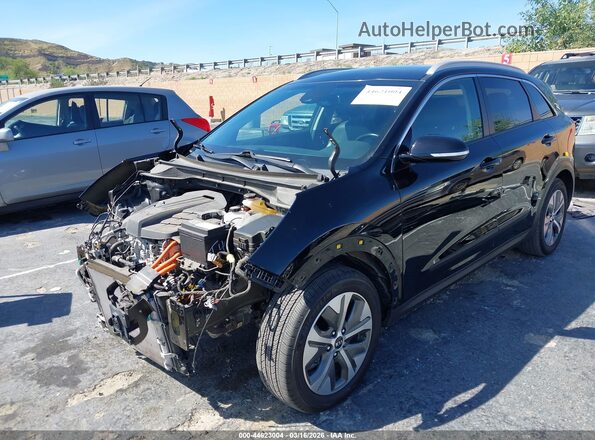 KNDCE3LG2K5025951 2019 KIA NIRO EV Черный Передняя левая четверть
