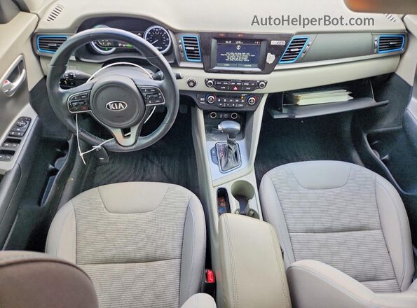 KNDCM3LD2K5331511 2019 KIA NIRO Черный Вид панели приборов