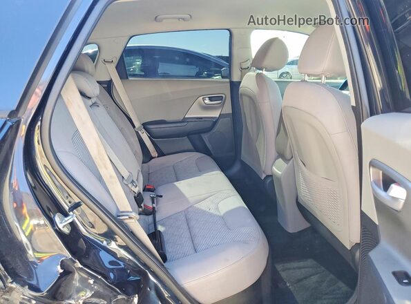 KNDCM3LD2K5331511 2019 KIA NIRO Черный Вид задних сидений