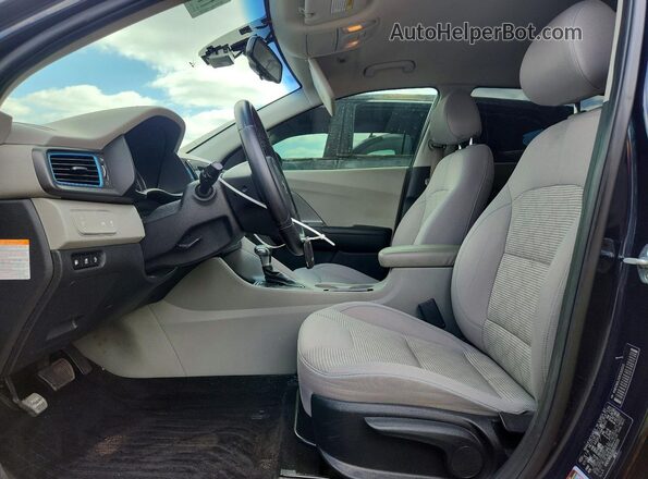 KNDCM3LD2K5331511 2019 KIA NIRO Черный Вид салона спереди