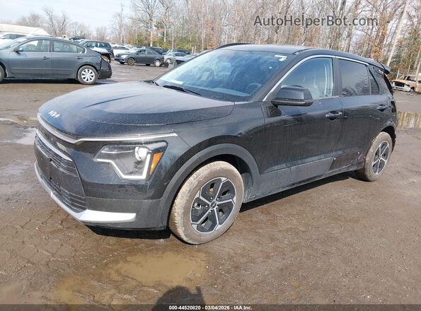 KNDCP3LE2S5263050 2025 KIA NIRO Черный Передняя левая четверть