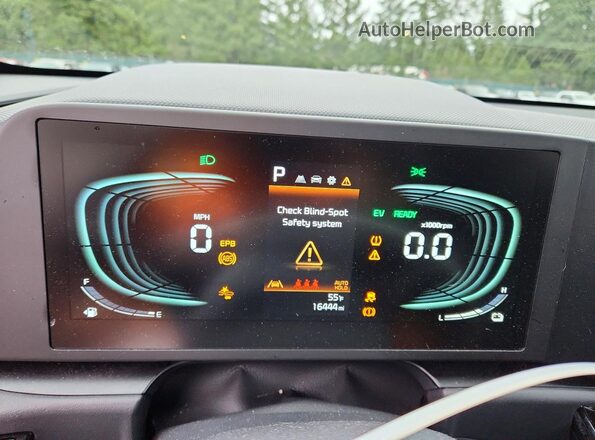 KNDCP3LE5S5306036 2025 KIA NIRO Серый Вид щитка приборов