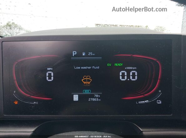 KNDCP3LE8R5169250 2024 KIA NIRO Серый Вид задних сидений