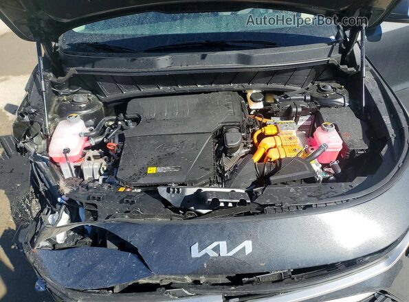 KNDCP3LE9T5327652 2026 KIA NIRO Gray Rear interior view