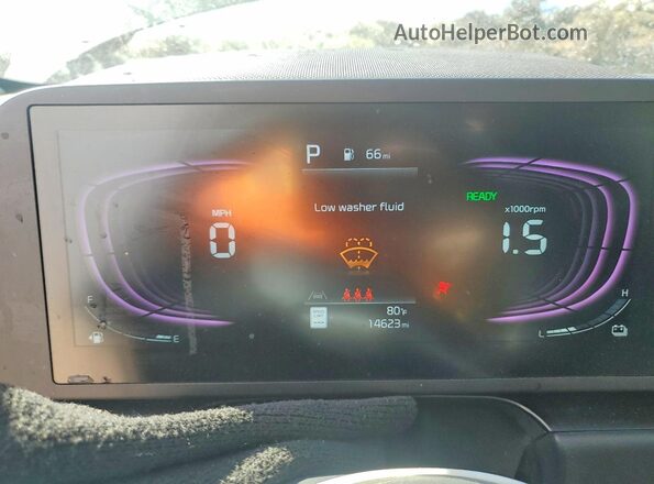 KNDCP3LE9T5327652 2026 KIA NIRO Gray Instrument cluster view