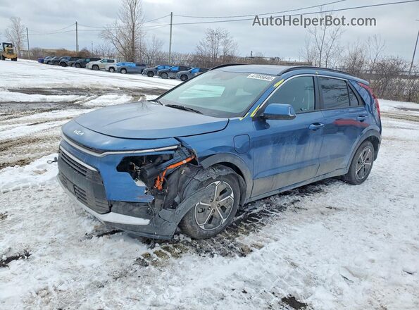 KNDCS3LF2S5308155 2025 KIA NIRO Синий Передняя левая четверть