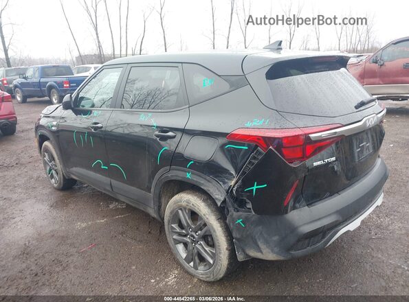 KNDEPCAA3P7375229 2023 KIA SELTOS Черный Задняя левая четверть