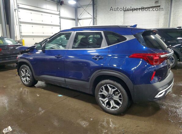 KNDERCAA7M7112697 2021 KIA SELTOS Blue Հետևի ձախ