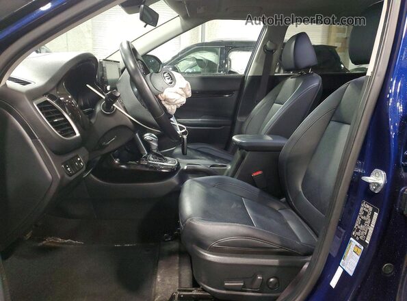 KNDERCAA7M7112697 2021 KIA SELTOS Blue Սալոնի դիմացի տեսք
