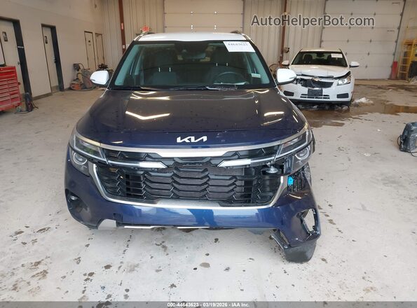 KNDEU2AAXR7549075 2024 KIA SELTOS Синий Вид спереди