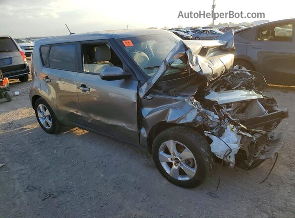 KNDJN2A23K7694162 2019 KIA SOUL Серый Передняя правая четверть