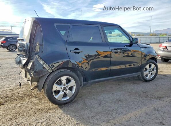 KNDJN2A2XK7009767 2019 KIA SOUL Черный Задняя правая четверть
