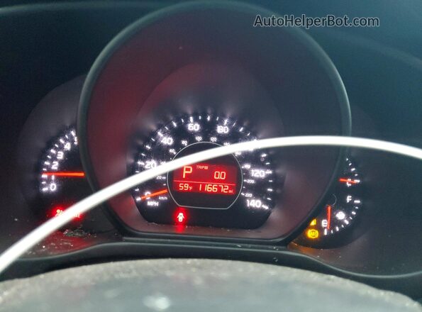 KNDJP3A5XH7410562 2017 KIA SOUL Синий Вид щитка приборов