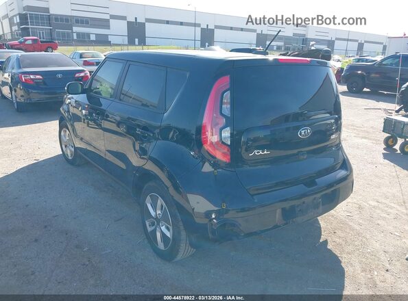 KNDJX3AEXH7023333 2017 KIA SOUL EV Черный Задняя левая четверть