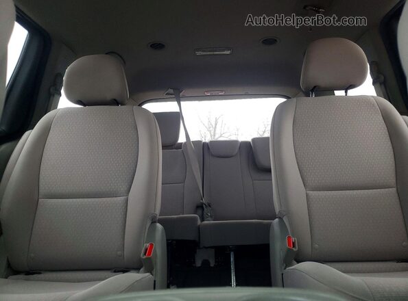 KNDMB5C10G6108204 2016 KIA SEDONA Синий Вид задних сидений