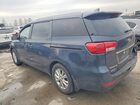 2016 Kia Sedona Lx Синий vin: KNDMB5C10G6108204
