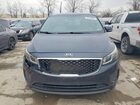 2016 Kia Sedona Lx Синий vin: KNDMB5C10G6108204
