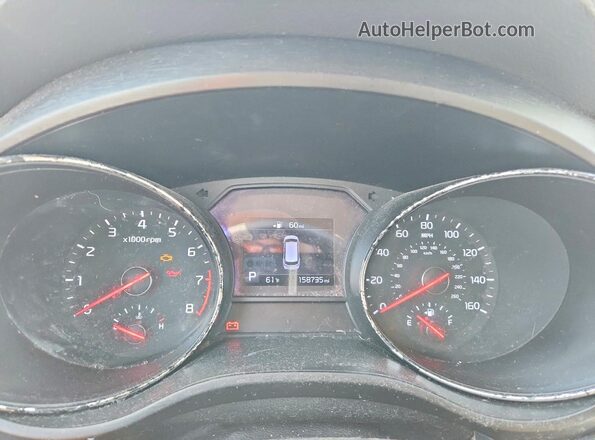 KNDMB5C10L6613332 2020 KIA SEDONA Burgundy Vista del cuadro de instrumentos