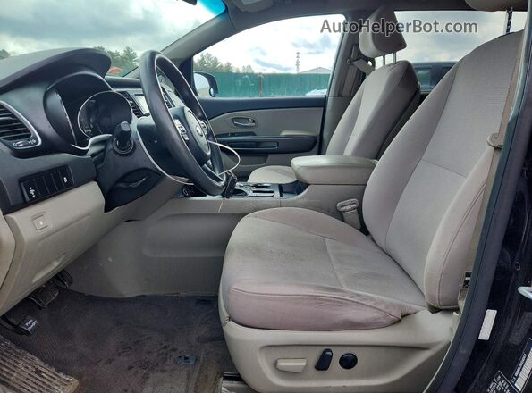 KNDMB5C11K6540471 2019 KIA SEDONA White Vista interior delantera